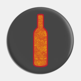 Wine Bottle Pin