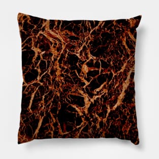 Brown Marble Texture Pillow