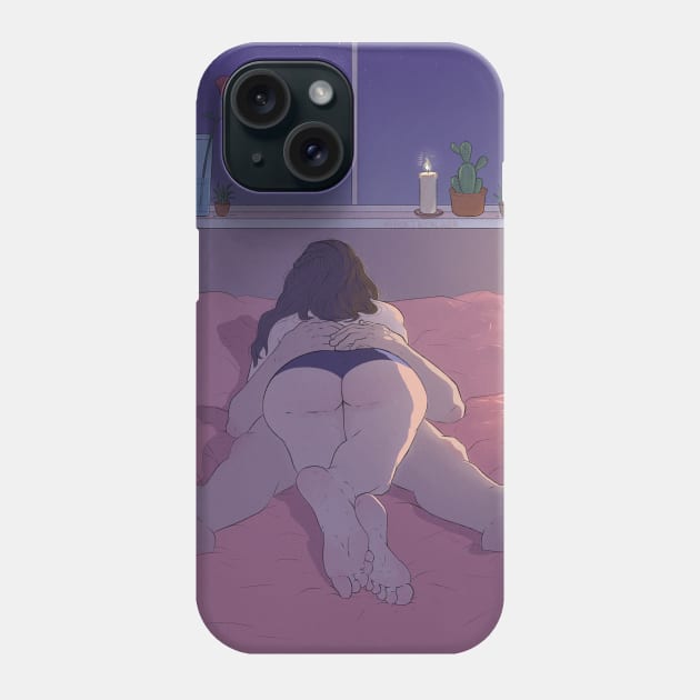 I Love You Phone Case by poetryNcolor