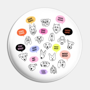 Set of dogs Pin