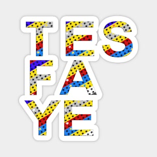 Tesfaye, name, typography Magnet