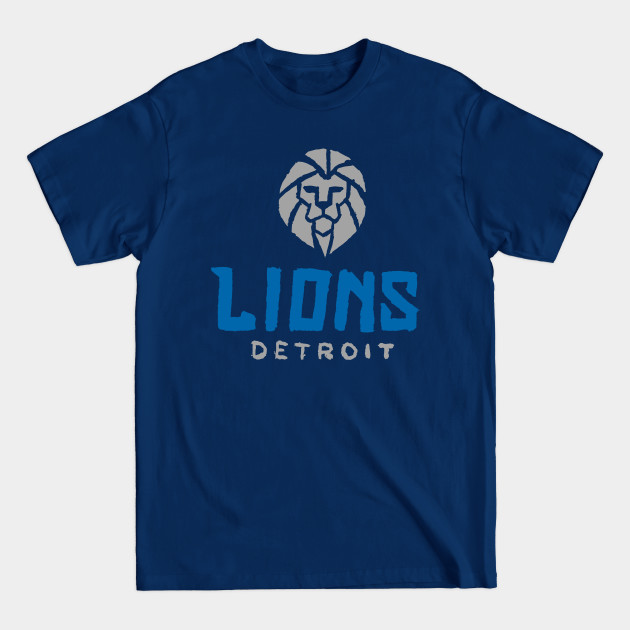 Discover Detroit Lioooons 05 - Detroit Lions - T-Shirt