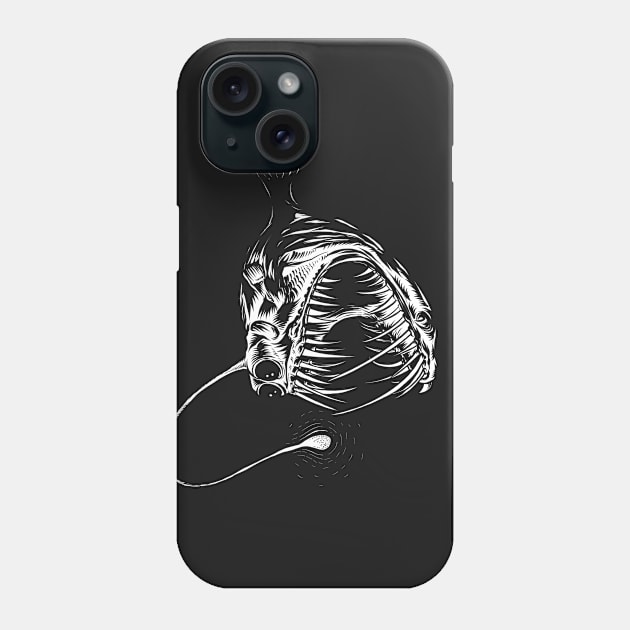 Deep Sea Fish Phone Case by marionkamper