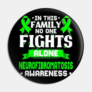 NF  Neurofibromatosis Awareness Pin