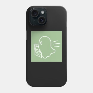 Self Care Ghostie on their way to bring you your meds! Phone Case