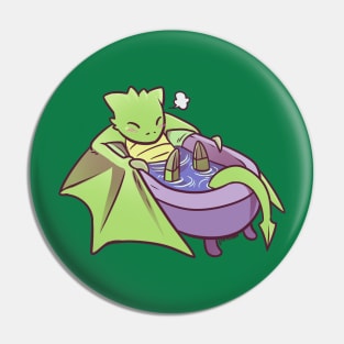 Cute Dragon: Bather Pin