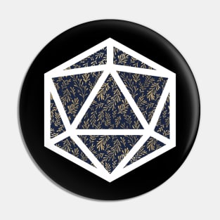 D20 Decal Badge - Cunning Pin