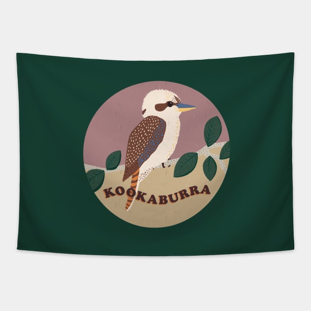 Kiki the Kookaburra Tapestry by braveleopard