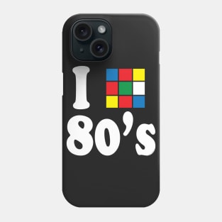 I Love the 80's Phone Case