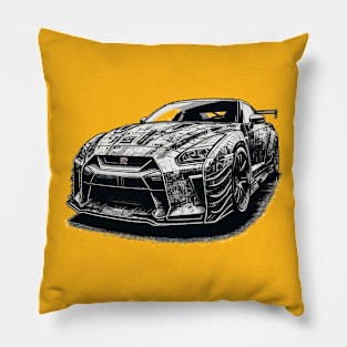 Nissan GT-R Pillow