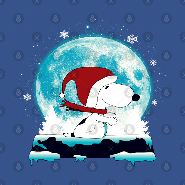 Discover Winter Glow Flying Ace - Snoopy - T-Shirt