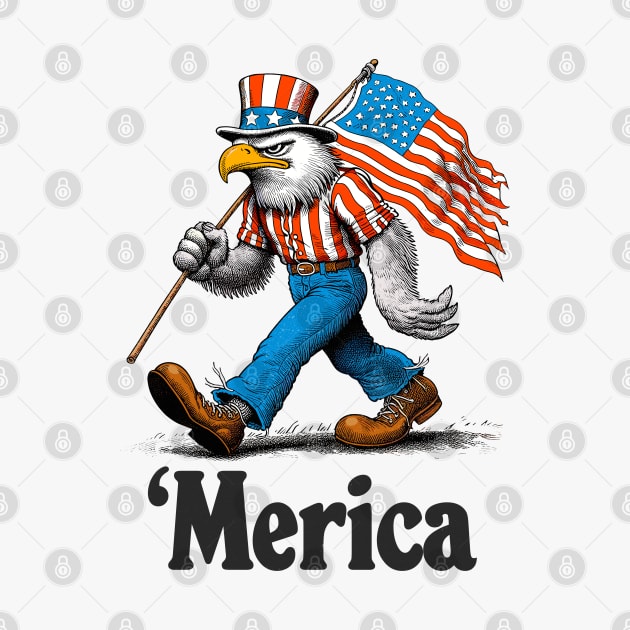 'Merica - USA Freedom Eagle by DankFutura