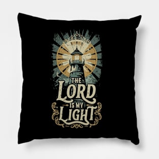 The Lord is my Light Pillow