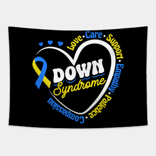 Down Syndrome Support Awareness Down Syndrome Love Care Support Tapestry