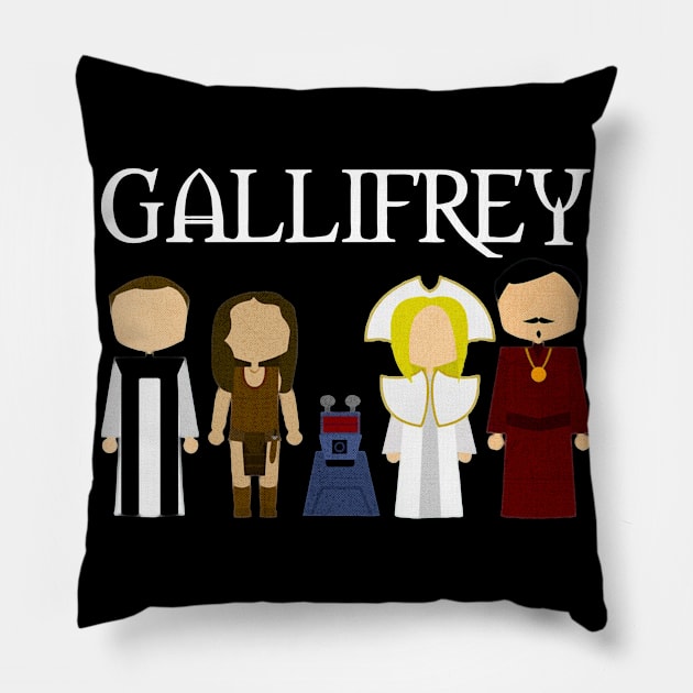 gallifrey Pillow by hamaka