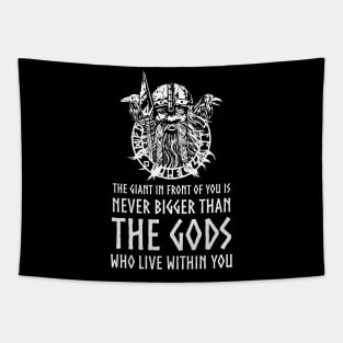 Motivational & Inspiring Viking Mythology Norse God Odin Tapestry