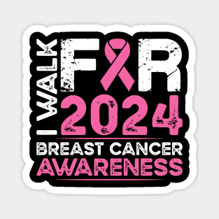 Breast Cancer Awareness Walk 2024 Magnet
