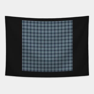 Black Pearl Plaid Tapestry