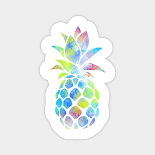 Tie Dye Pineapple Magnet