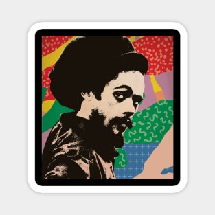 Vintage Poster - Damian Marley Style Magnet