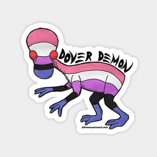 Dover Demon Genderfluid Flag Magnet