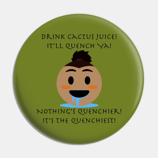 Sokka - Drink Cactus Juice Pin by Prince_Tumi_1