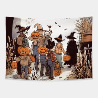 Halloween old style Tapestry