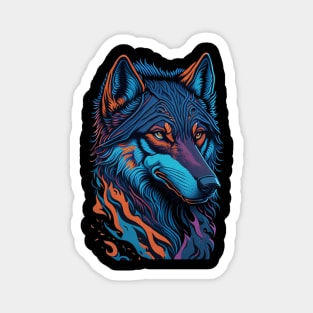 Wolf Spirit - Howl of the Wilderness Magnet