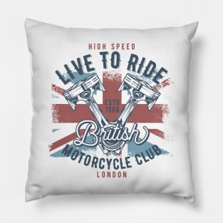 Live to ride Pillow