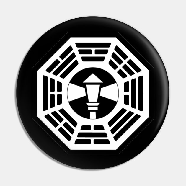 The Dharma Initiative - The Lighthouse Pin by RobinBegins