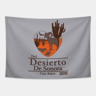 Del Desierto de Sonora Con Amor II Tapestry