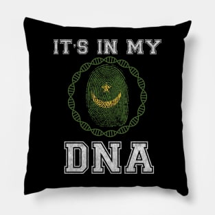 Mauritania  It's In My DNA - Gift for Mauritanian From Mauritania Pillow