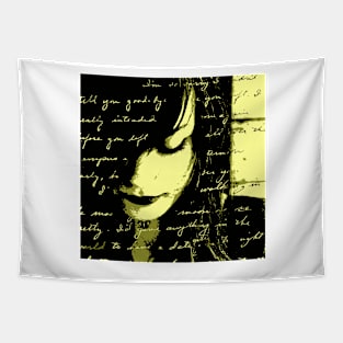 Love Letter Cream Tapestry