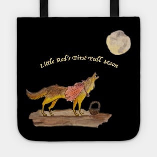 Little Red as a Wolf Tote