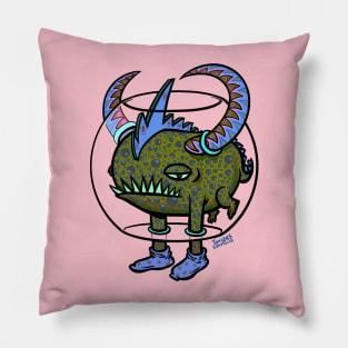 Fish Bowl Fallen Angel Pillow