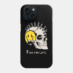 Punk for life Phone Case