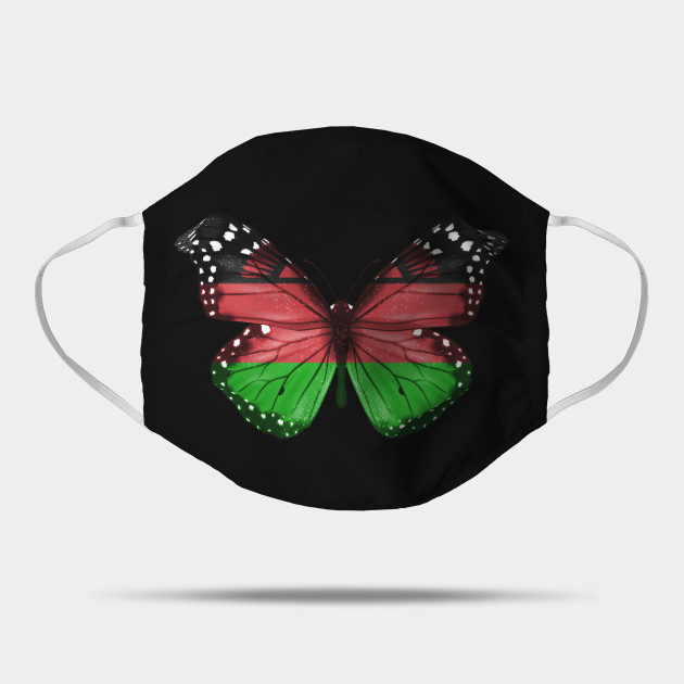 Malawian Flag Butterfly Gift For Malawian From Malawi Malawian Mask Teepublic