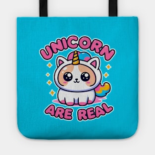 Unicorn are Real - Cat unicorn Tote