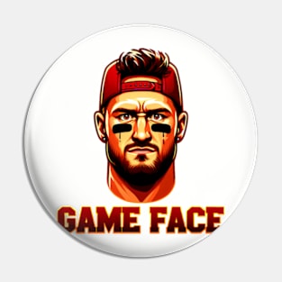 Jason Kelce In Game Face Pin