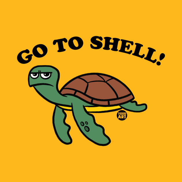 Discover GO TO SHELL - Turtle - Pin