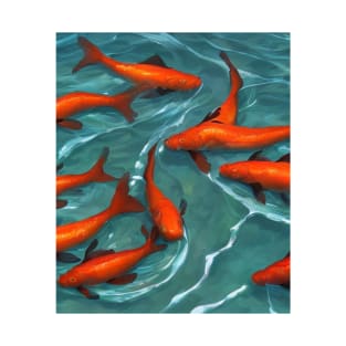 The Art of Koi Fish: A Visual Feast for Your Eyes 8 T-Shirt