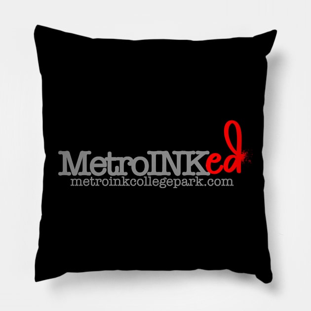 MetroINKed Pillow by MetroInk