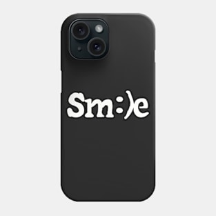 Smile - Sm:)e Phone Case