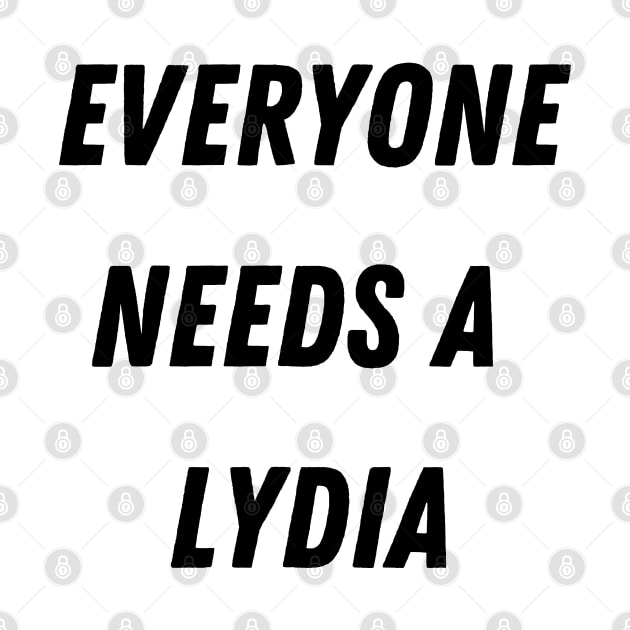 Lydia Name Design Everyone Needs A Lydia by Alihassan-Art