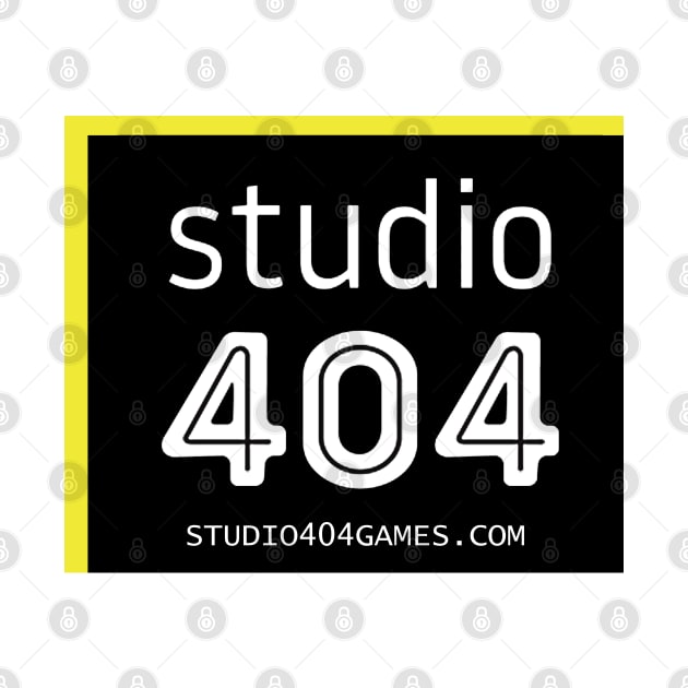 Studio 404 Games Logo Yellow by Studio 404 Games