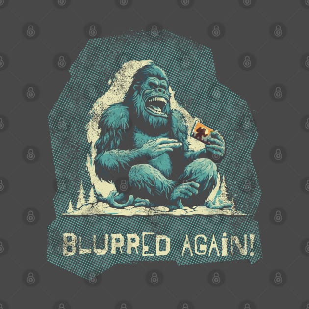 Blurred sasquatch by WickedAngel