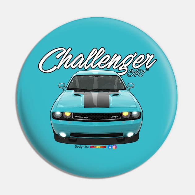 Challenger SRT8 Light Blue by pjesusart Pin by PjesusArt