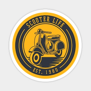 scooter life Magnet