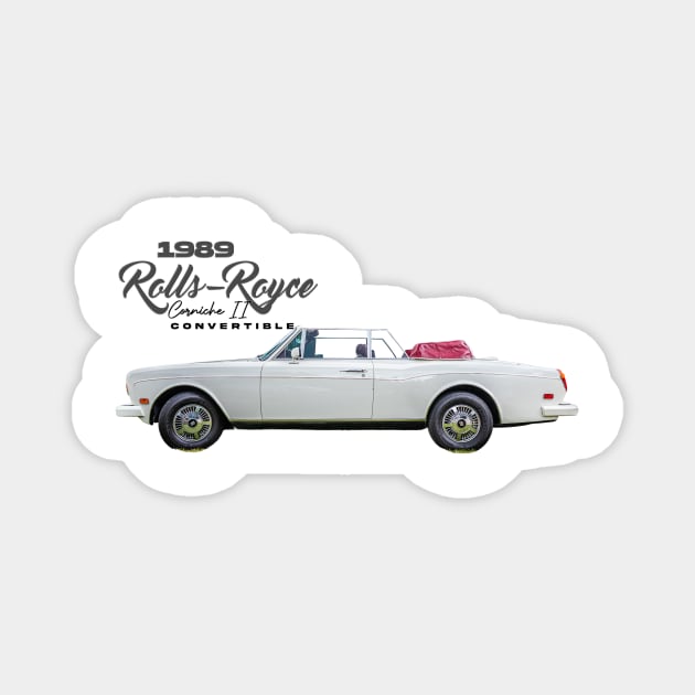 1989 Rolls Royce Corniche II Convertible Magnet by Gestalt Imagery