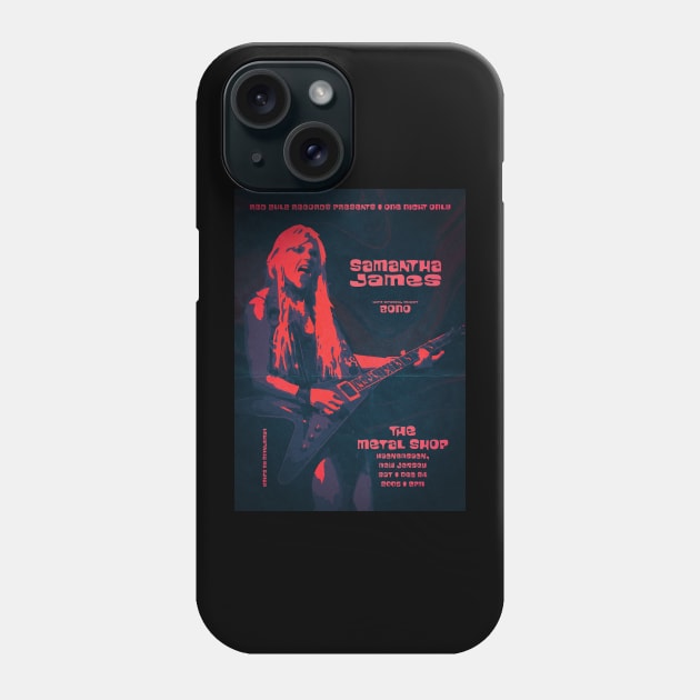 Just Friends - Samantha James Concert Poster Phone Case by The90sMall